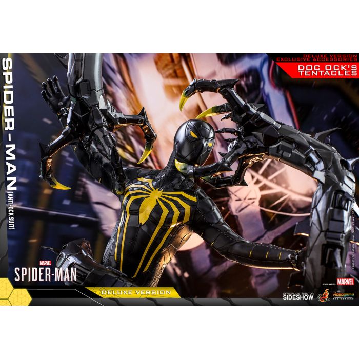 Marvel Spiderman Anti-Ock Suit Deluxe Ver. 1/6 Scale By Hot Toys - Medaid International