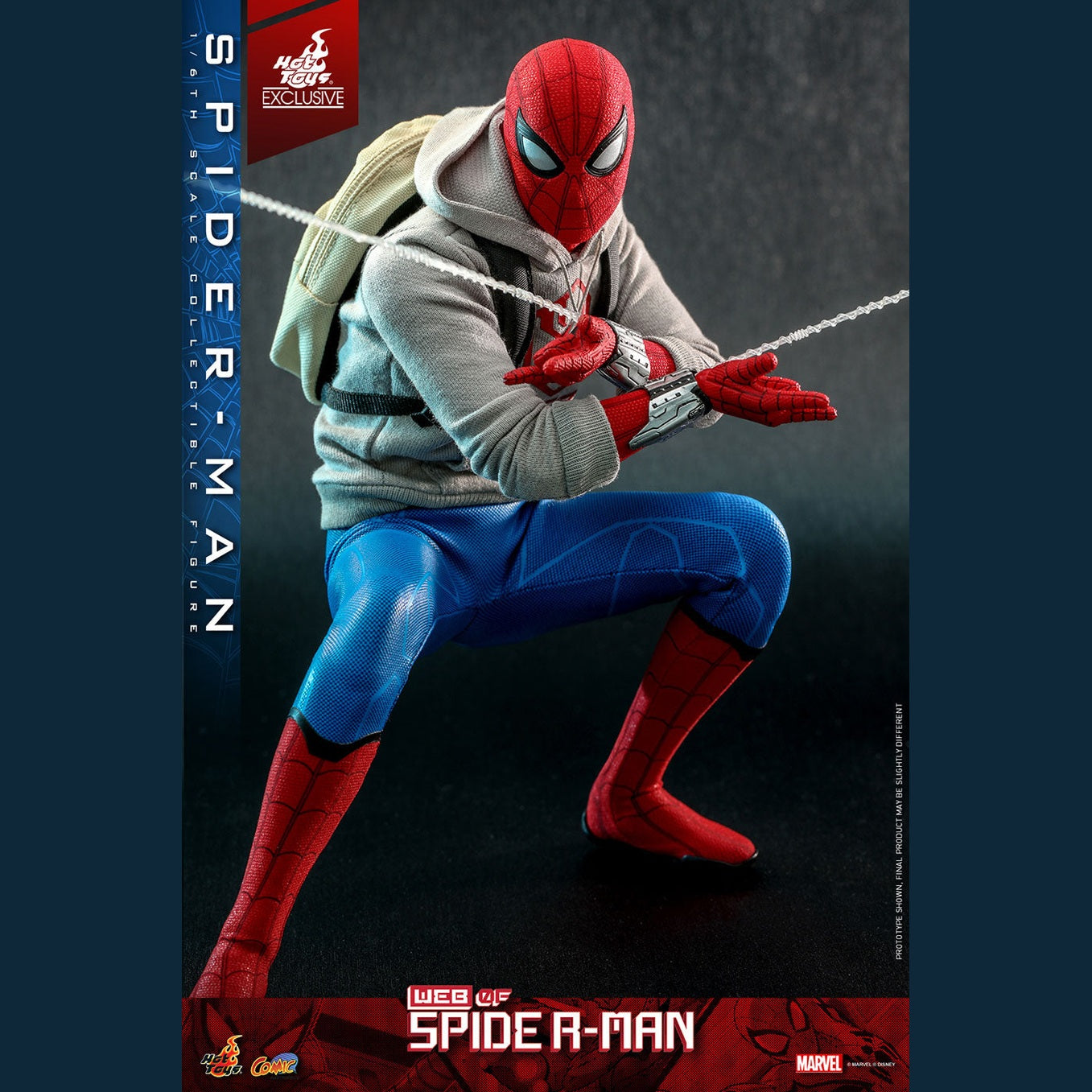 Hot Toys CMS010 W.E.B. of Spider-Man Collectible Action Figure 1/6 Spider-Man 28cm - Medaid International