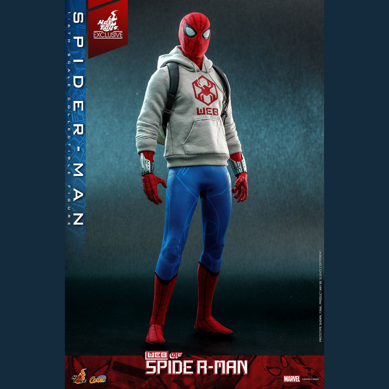 Hot Toys CMS010 W.E.B. of Spider-Man Collectible Action Figure 1/6 Spider-Man 28cm - Medaid International