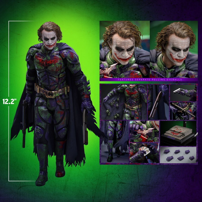 The Joker (Batman Imposter Version) (Artisan Edition) Action Figure By Hot Toys - Medaid International