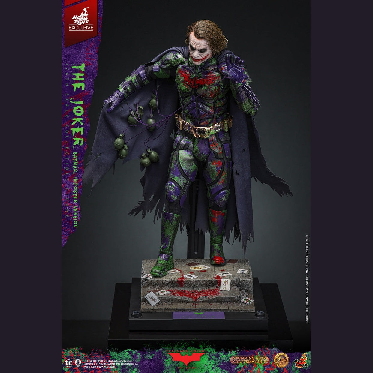 The Joker (Batman Imposter Version) (Artisan Edition) Action Figure By Hot Toys - Medaid International