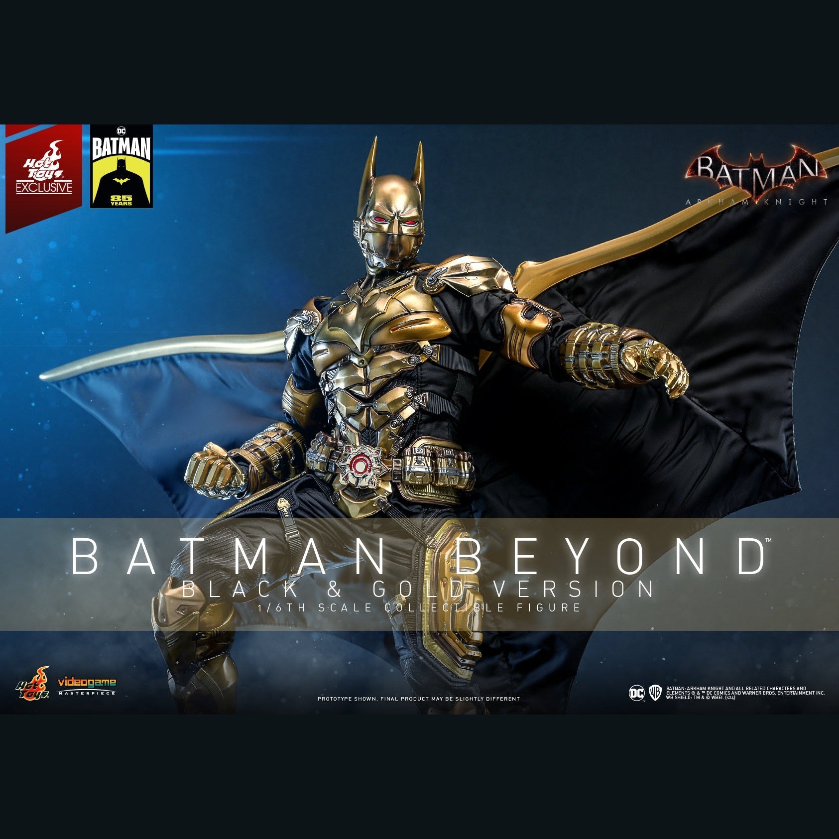 Hot Toys Batman Beyond Black & Gold Ver. - Medaid International