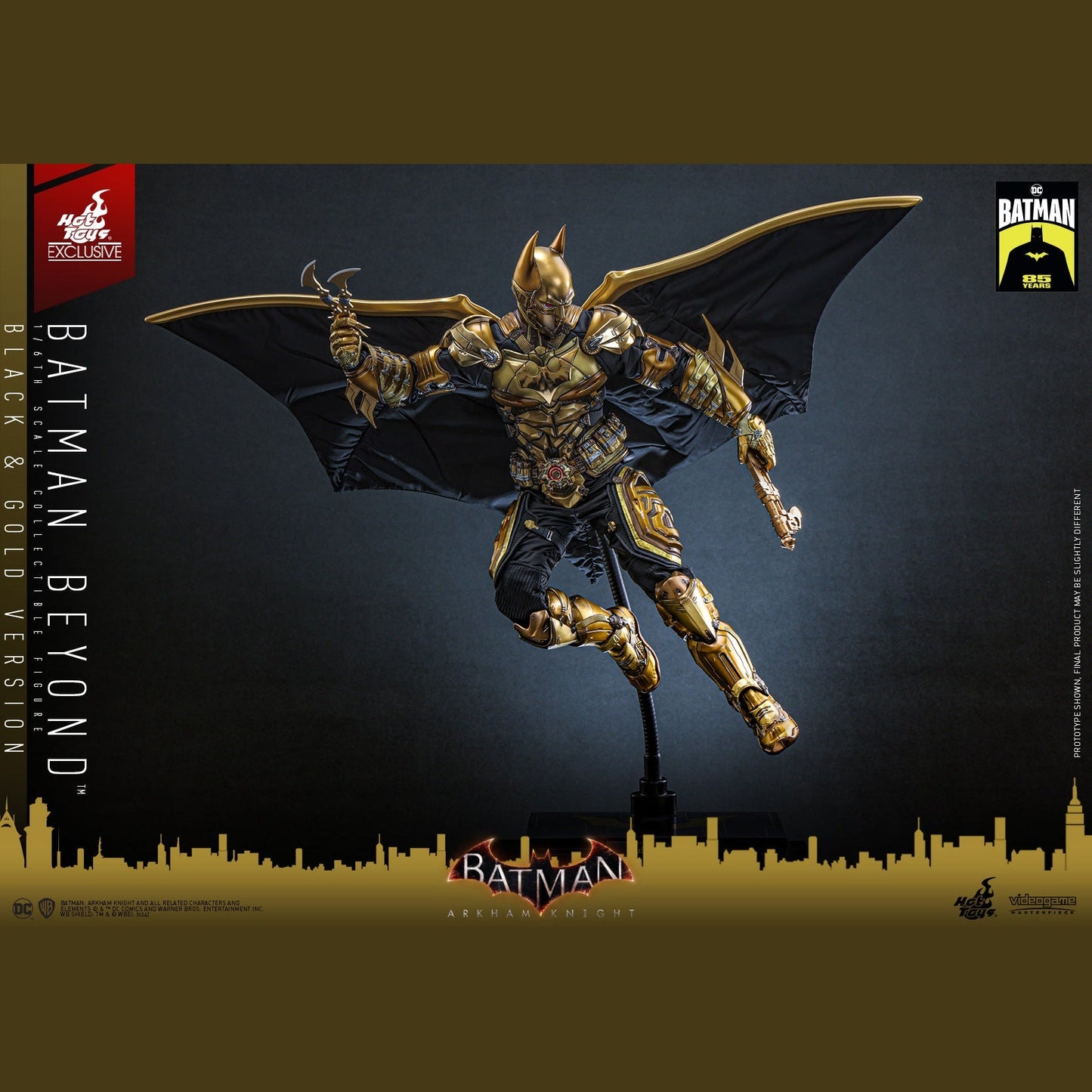 Hot Toys Batman Beyond Black & Gold Ver. - Medaid International