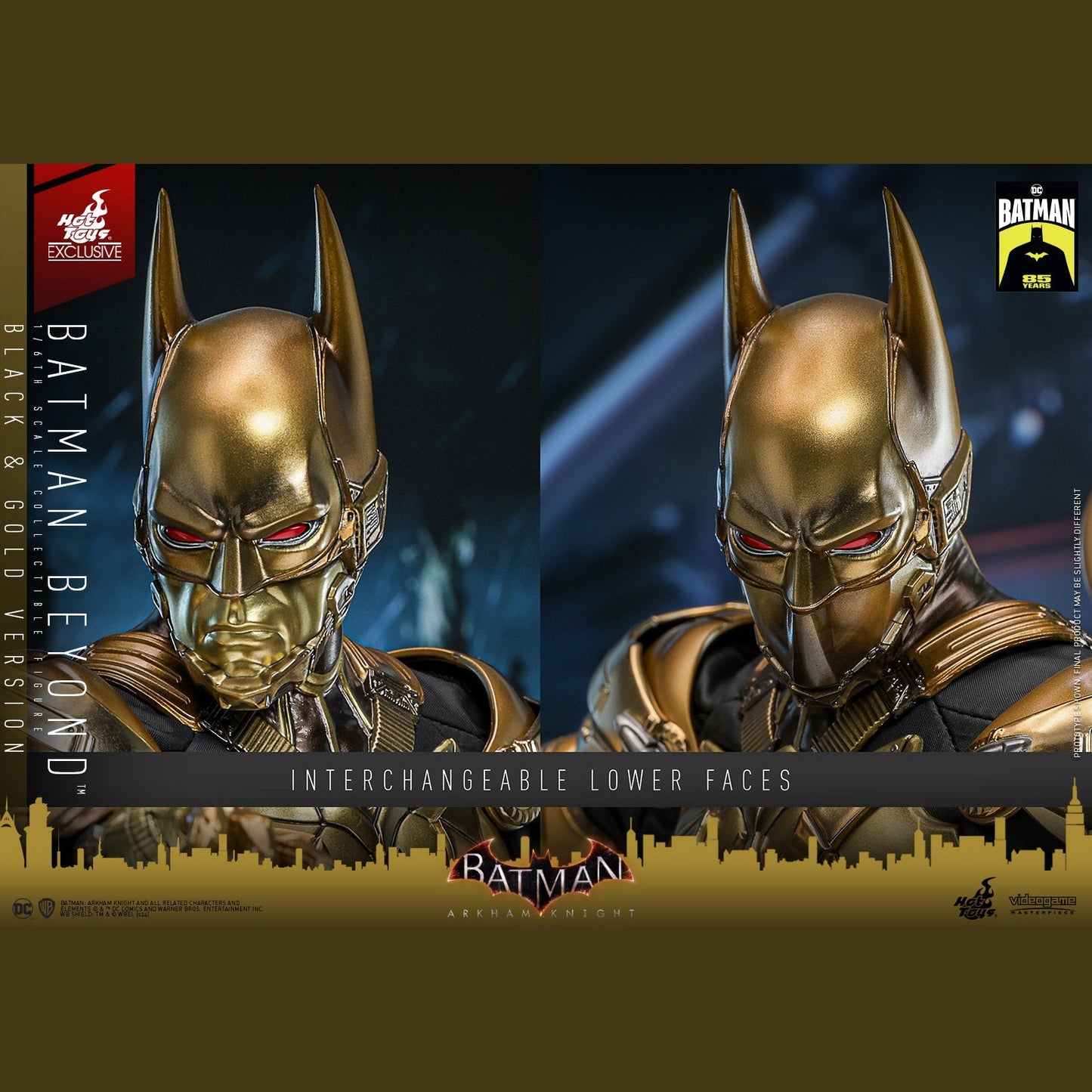 Hot Toys Batman Beyond Black & Gold Ver. - Medaid International