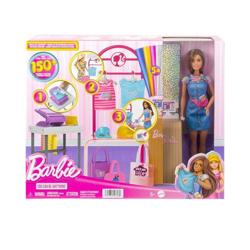 Barbie Barbie  Make & Sell Boutique Playset Toys by Mattel - Medaid International