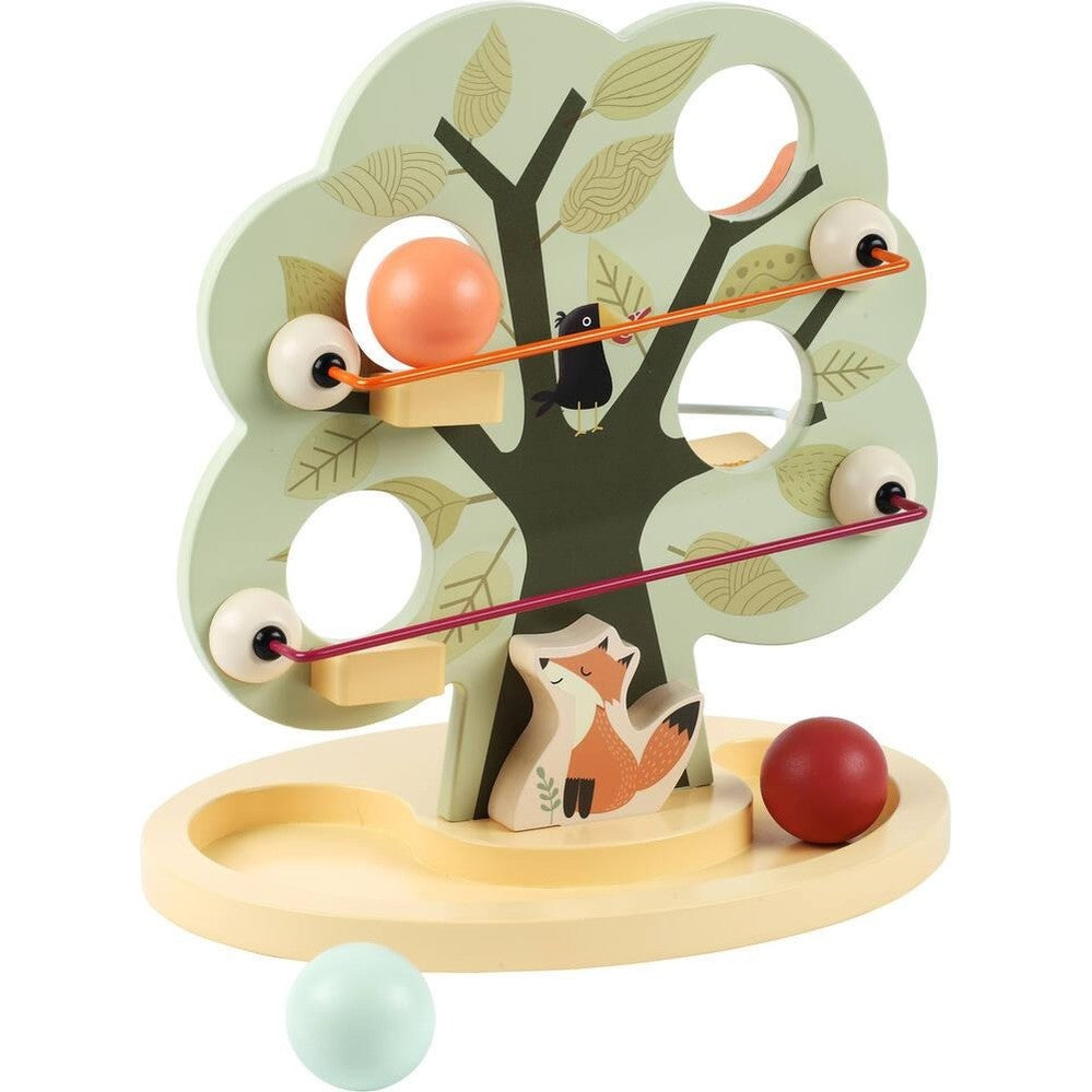 Tooky Toy Wooden Ball Drop Tree