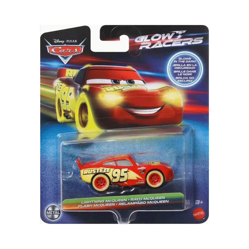 Cars Night Racing Die-Cast Singles LIGHTNING MCQUEEN By Mattel - Medaid International