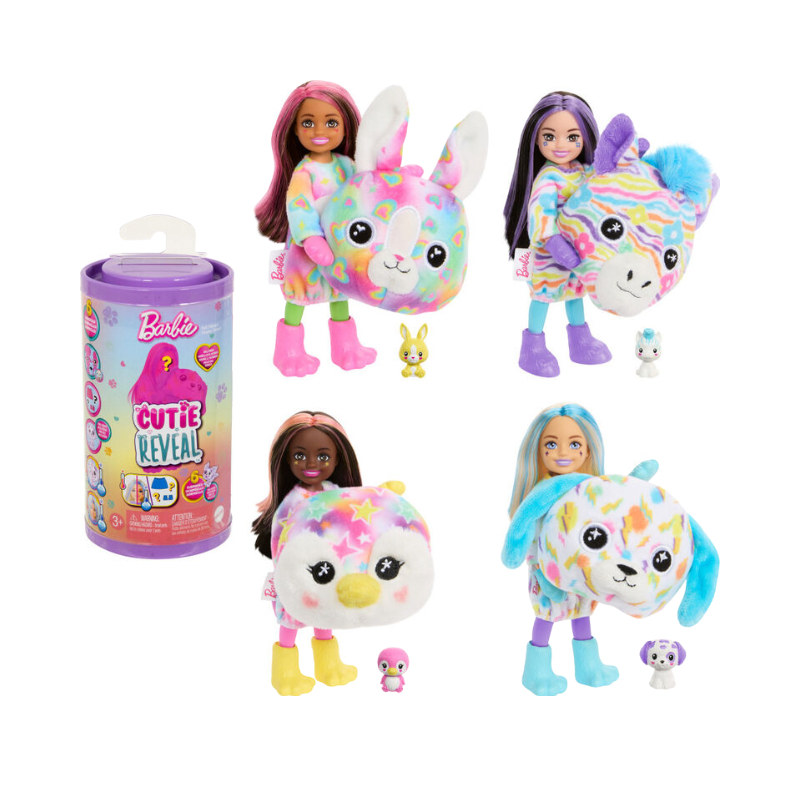 Barbie Brb Chelsea Cutie Reveal Color Dream Series - Asst (4)      Toys by Mattel - Medaid International
