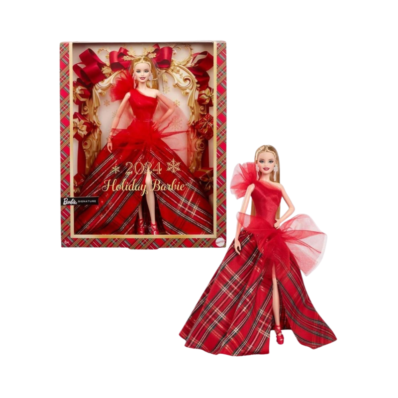 Barbie Barbie Holiday Doll - Blonde                            Toys by Mattel - Medaid International