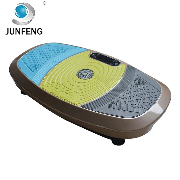 3D Ultrathin Crazy Fit Slim Vibration Plate Exercise Machine Whole Body Massage ABS Metal Vertical Home Use Electromagnetic