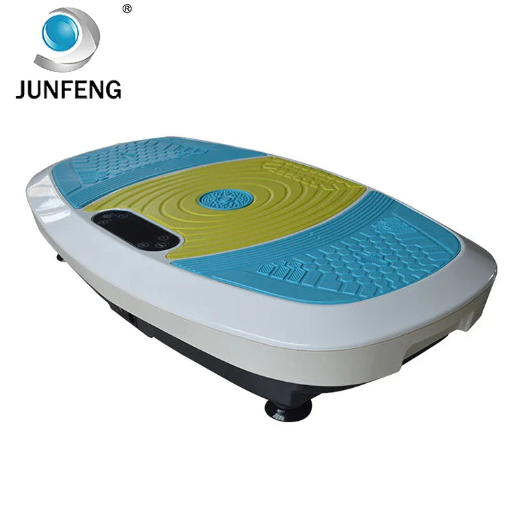 3D Ultrathin Crazy Fit Slim Vibration Plate Exercise Machine Whole Body Massage ABS Metal Vertical Home Use Electromagnetic