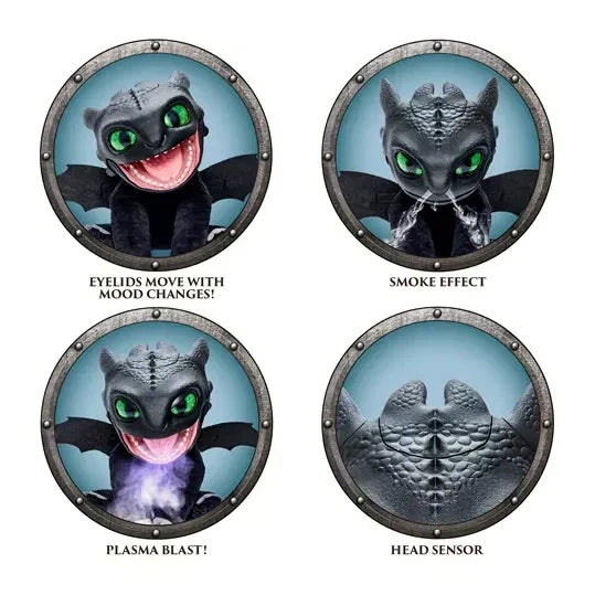 How to Train Your Dragon Toothless Puppetronic by RealFX - Medaid International