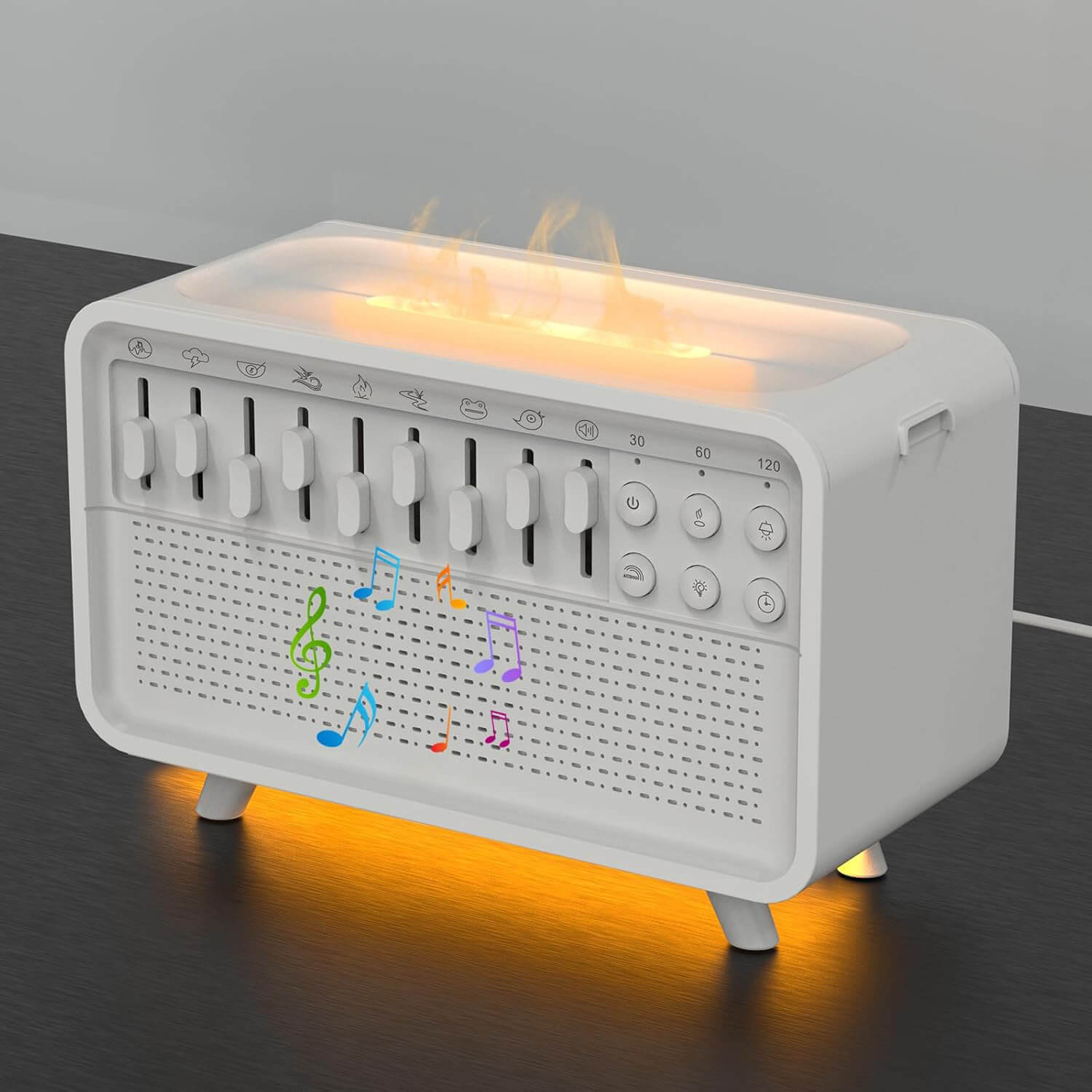 All-in-One Sleep & Relaxation Machine with 8 Nature Sounds