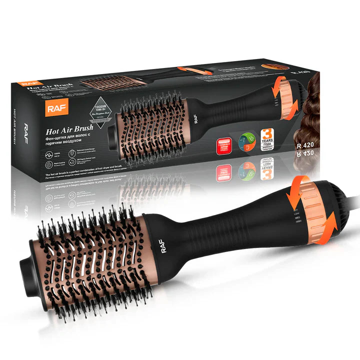 RAF 1000W Ionic Hot Air Brush