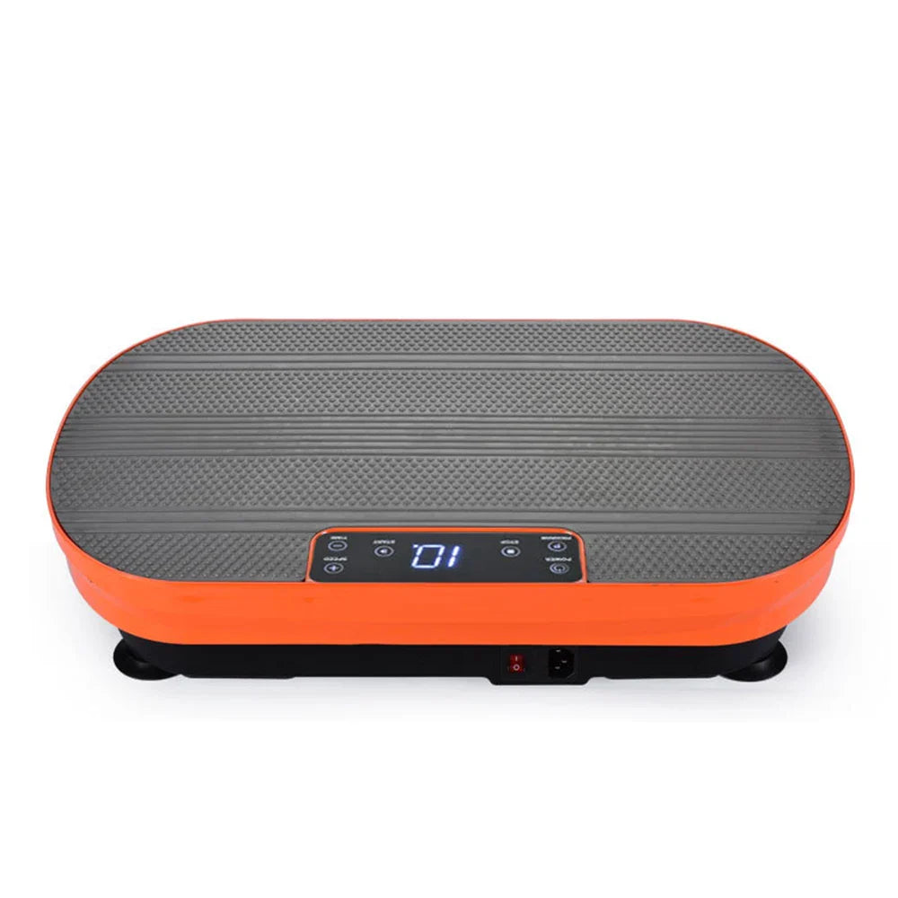 Vertical Vibration Plate Fitness Platform Exercise Machine Vibrating Stand Shake Board ABS Home Use Sport Gym Weight Loss Fat