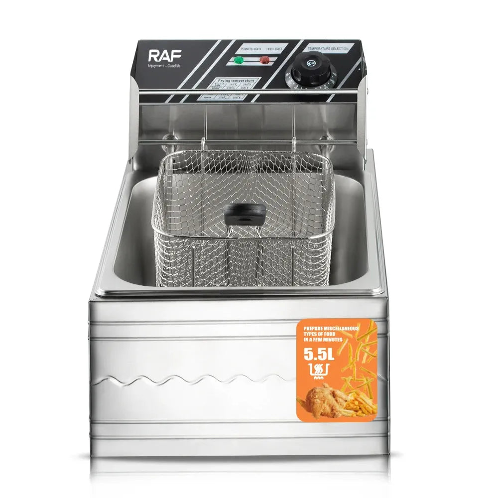 RAF Electric Deep Air Fryer 2500W 5.5L R5220 - Medaid International