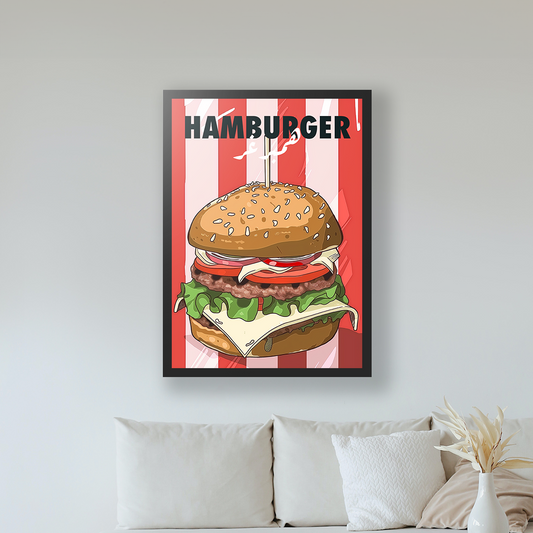 Sook's Hamburger Poster