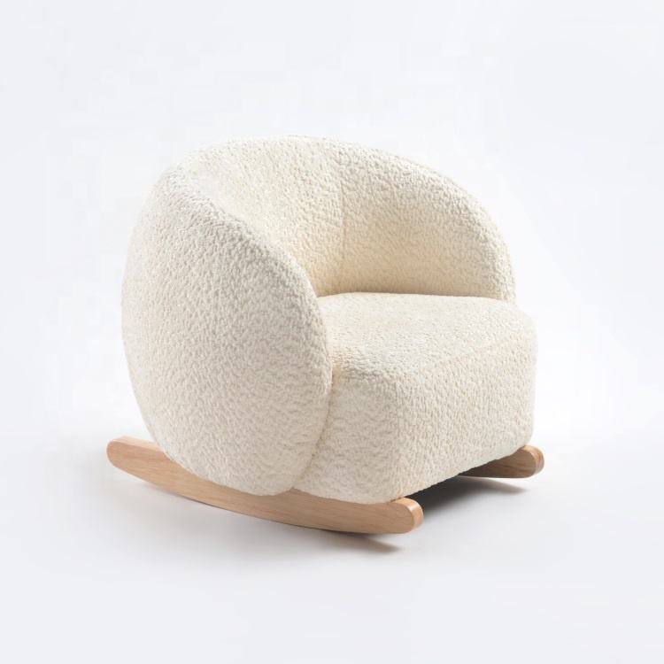 Miila Kids Cozy Sofa, Child-Sized Comfort Off White