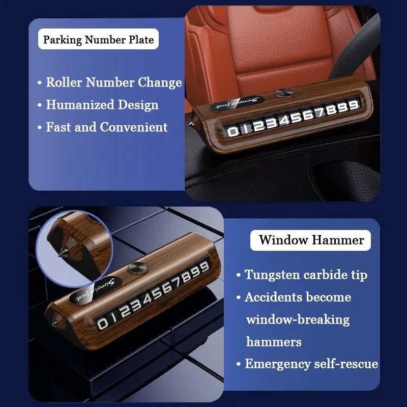 Parking Number Plate