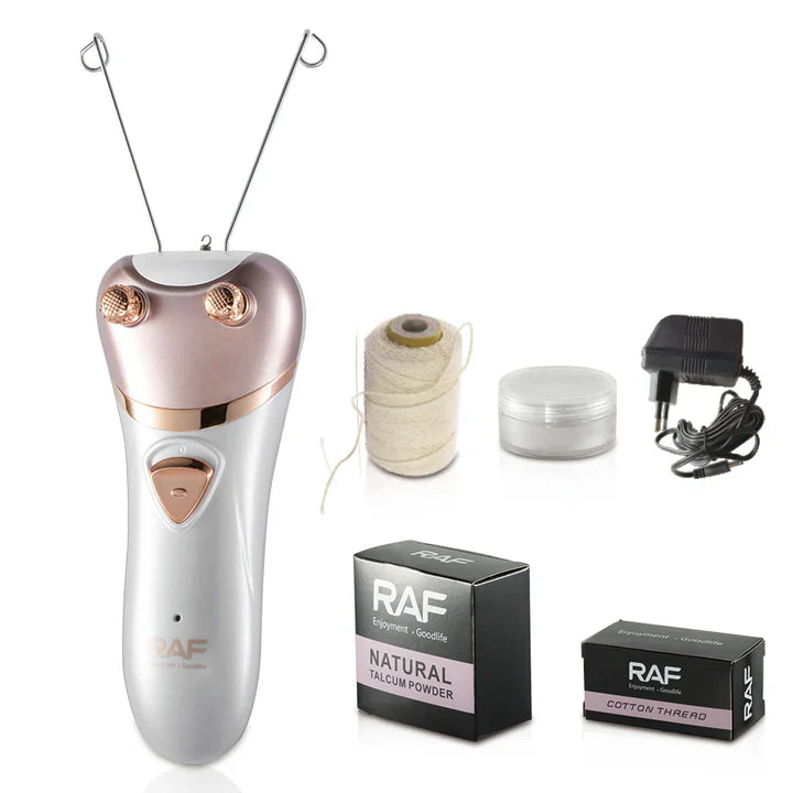 RAF Cordless Cotton Thread Face Epilator Rechargeable