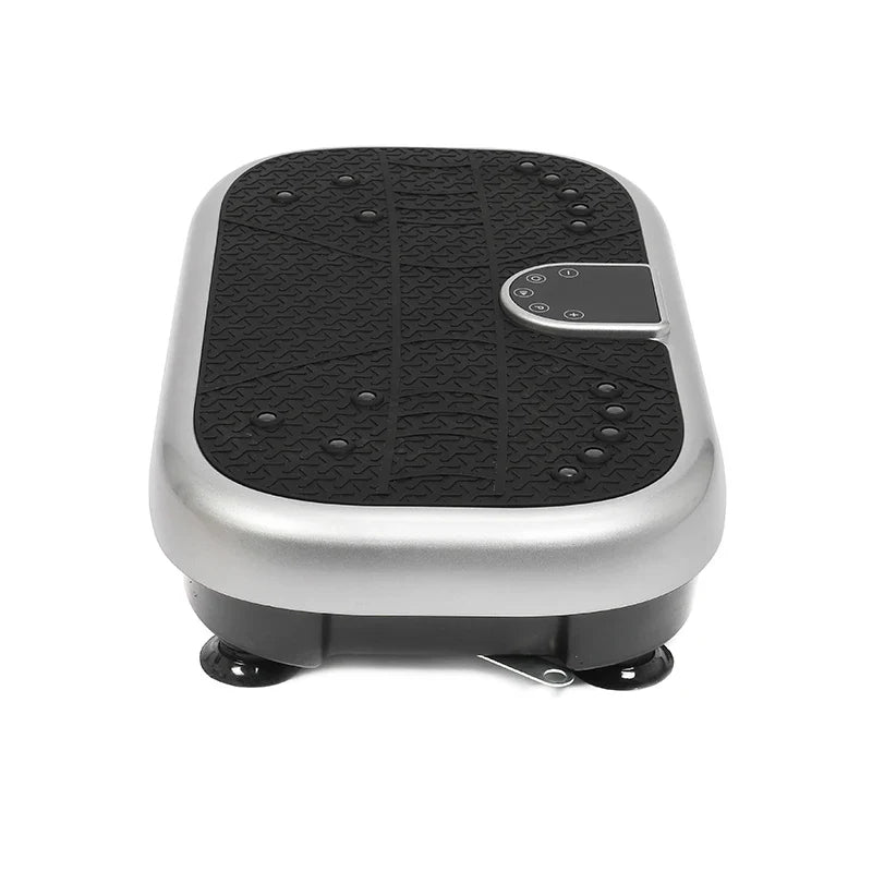 New Crazy Fit Electromagnetic Steel Massage Vibration Plate Ultrathin Eco-Friendly Body Slimmer Vertical Direction Platform