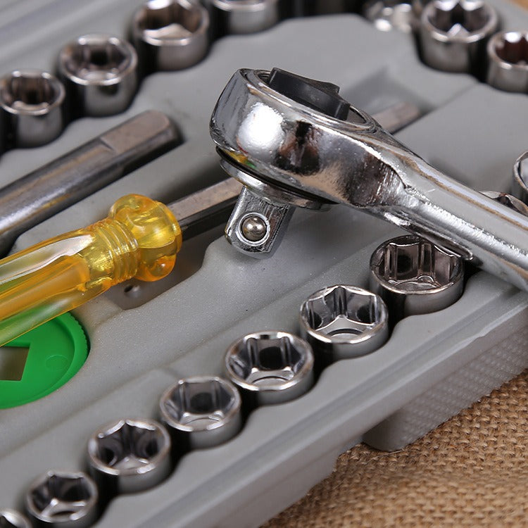 Complete Socket Wrench Set 40pcs