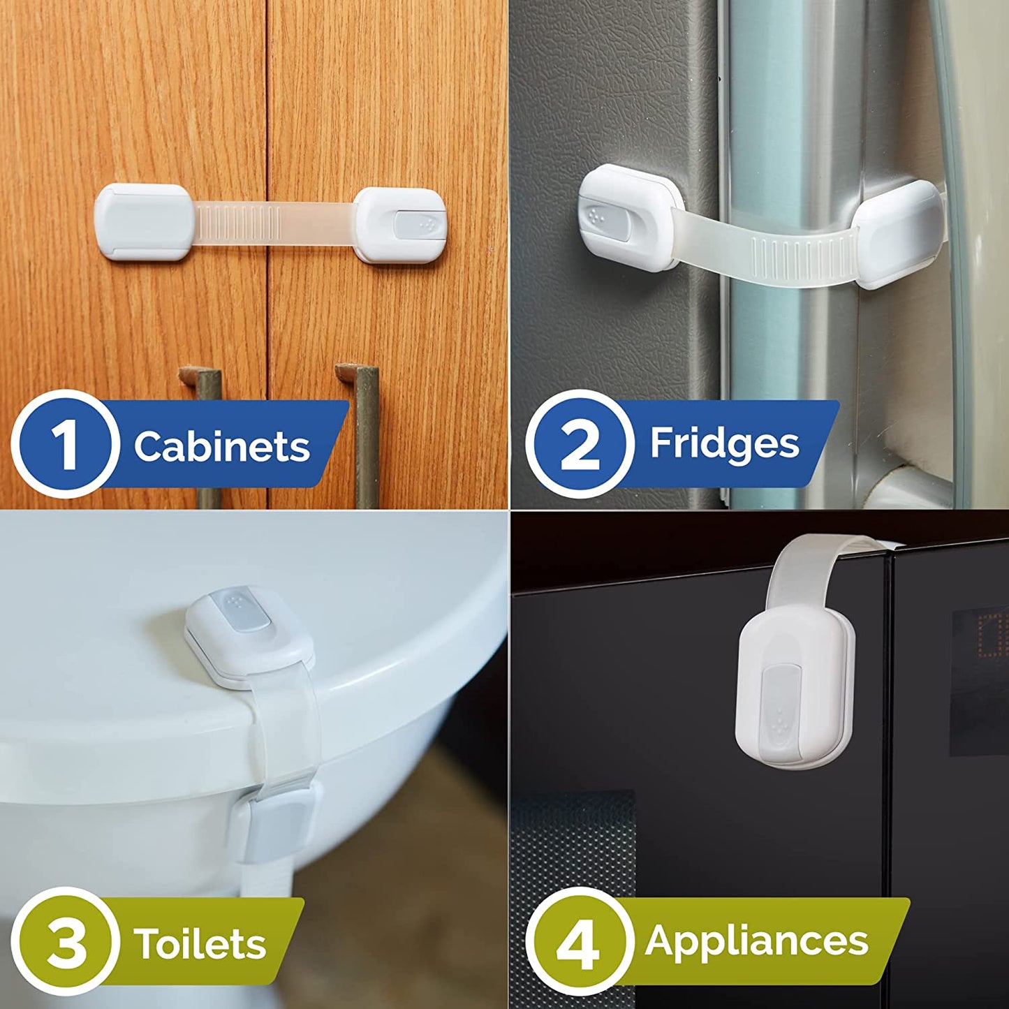 Baby Safety Drawer Locks (x5/pack)