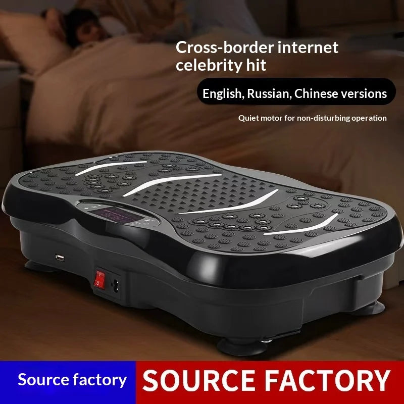 Q-HOME Smart Home Vibration Plate Machine Whole Body Workout Platform Exercise Trainer weight loss