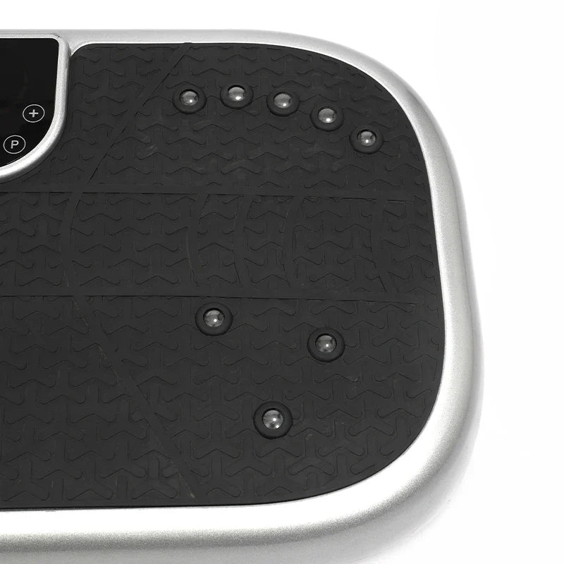 New Crazy Fit Electromagnetic Steel Massage Vibration Plate Ultrathin Eco-Friendly Body Slimmer Vertical Direction Platform