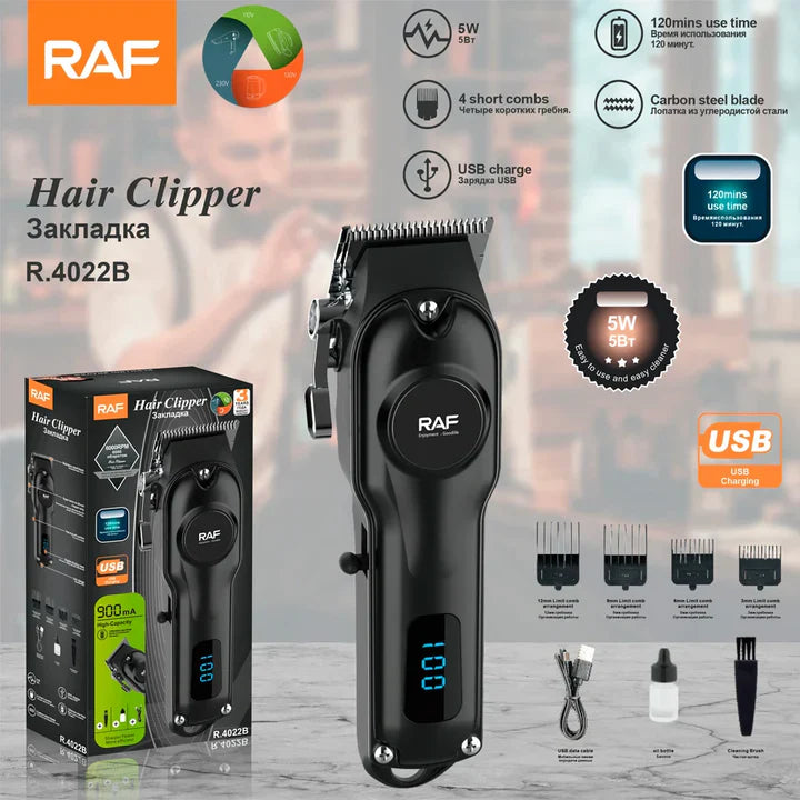 RAF-Electric Hair Clipper Set