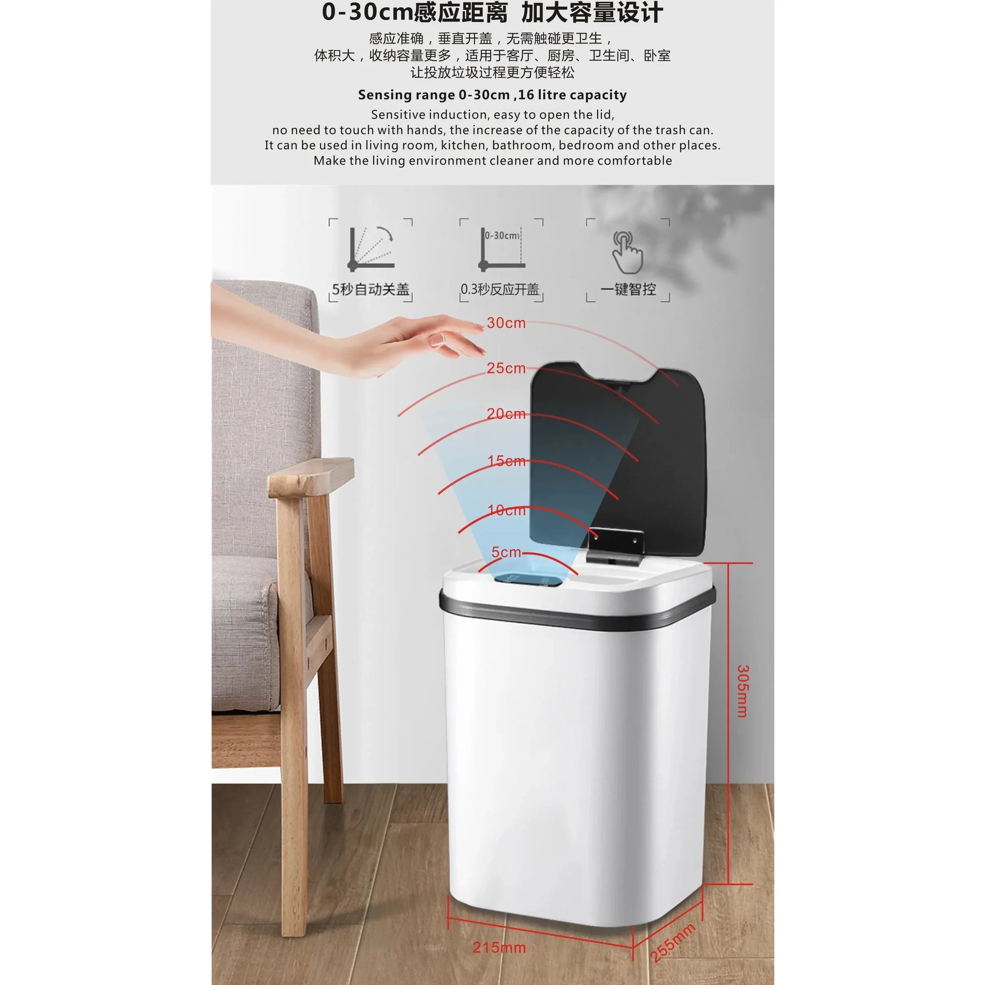 Smart trash can - Medaid International