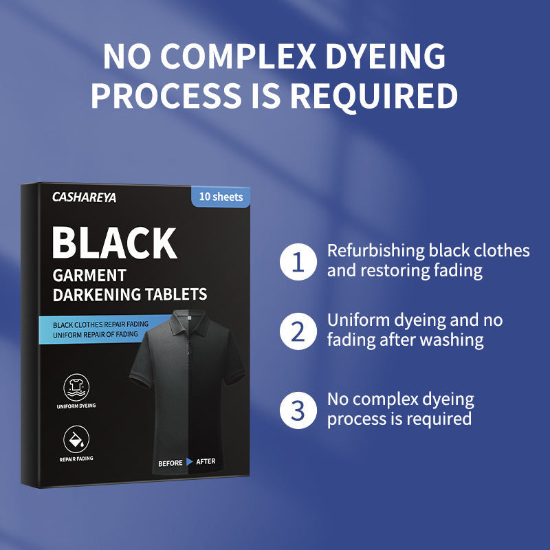 Black Garment Darkening Tablets