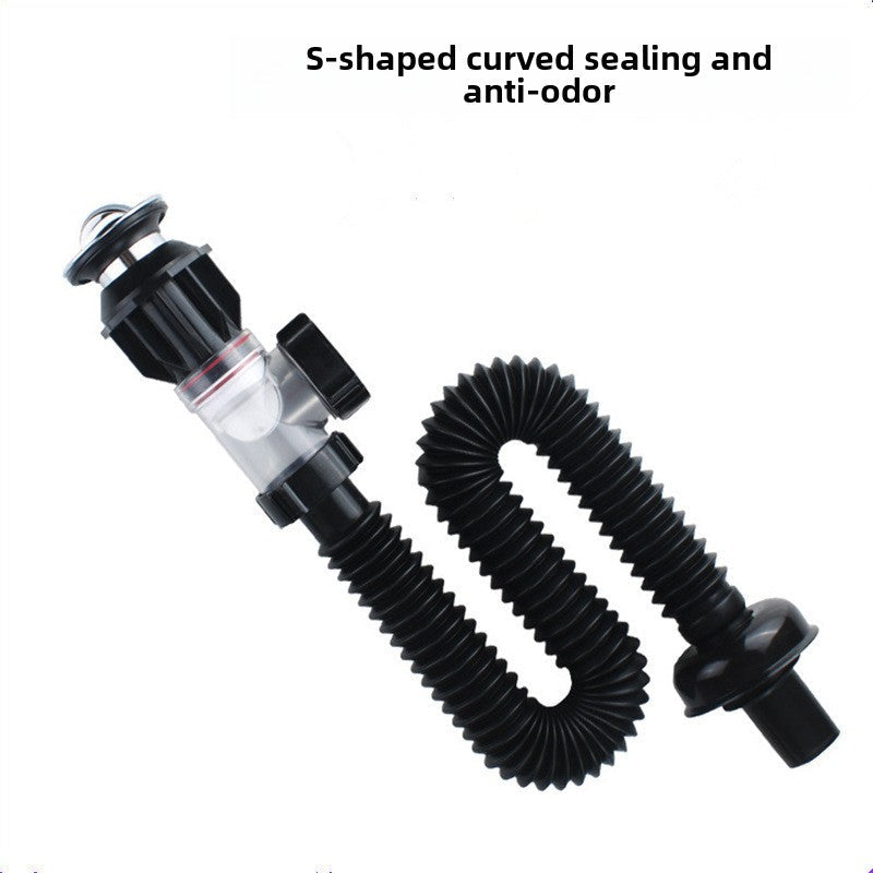 Anti-Odor ABS Basin Drain Pipe