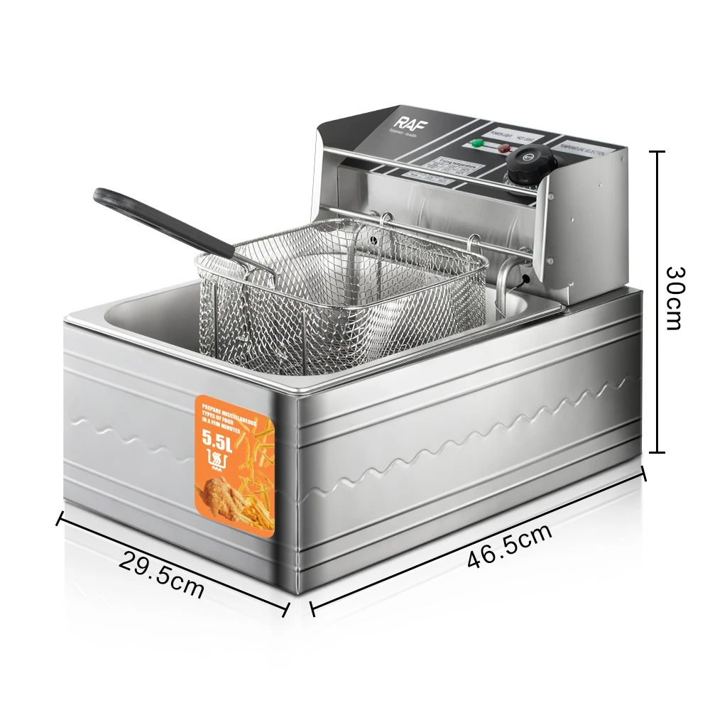RAF Electric Deep Air Fryer 2500W 5.5L R5220 - Medaid International