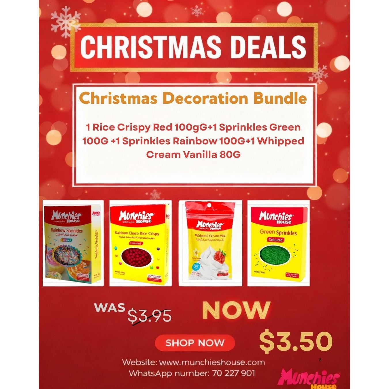 Sprinkles Green  - Cake Decoration & Dessert Topping