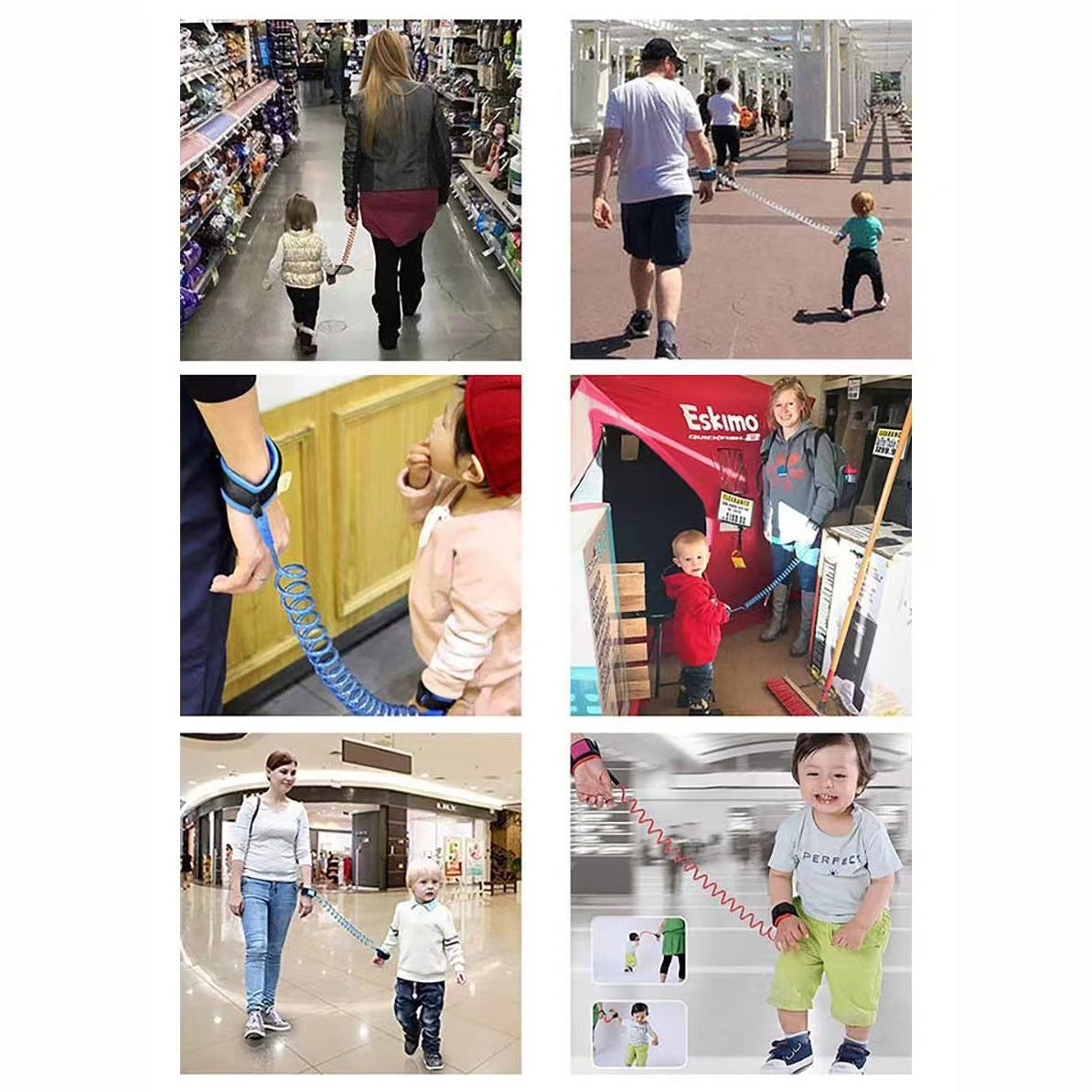 Children Anti-Lost Wrist Link Strap