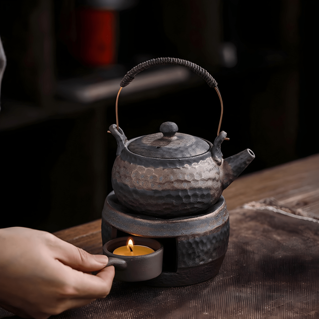 Premium Japanese Retro Stoneware Tea Set