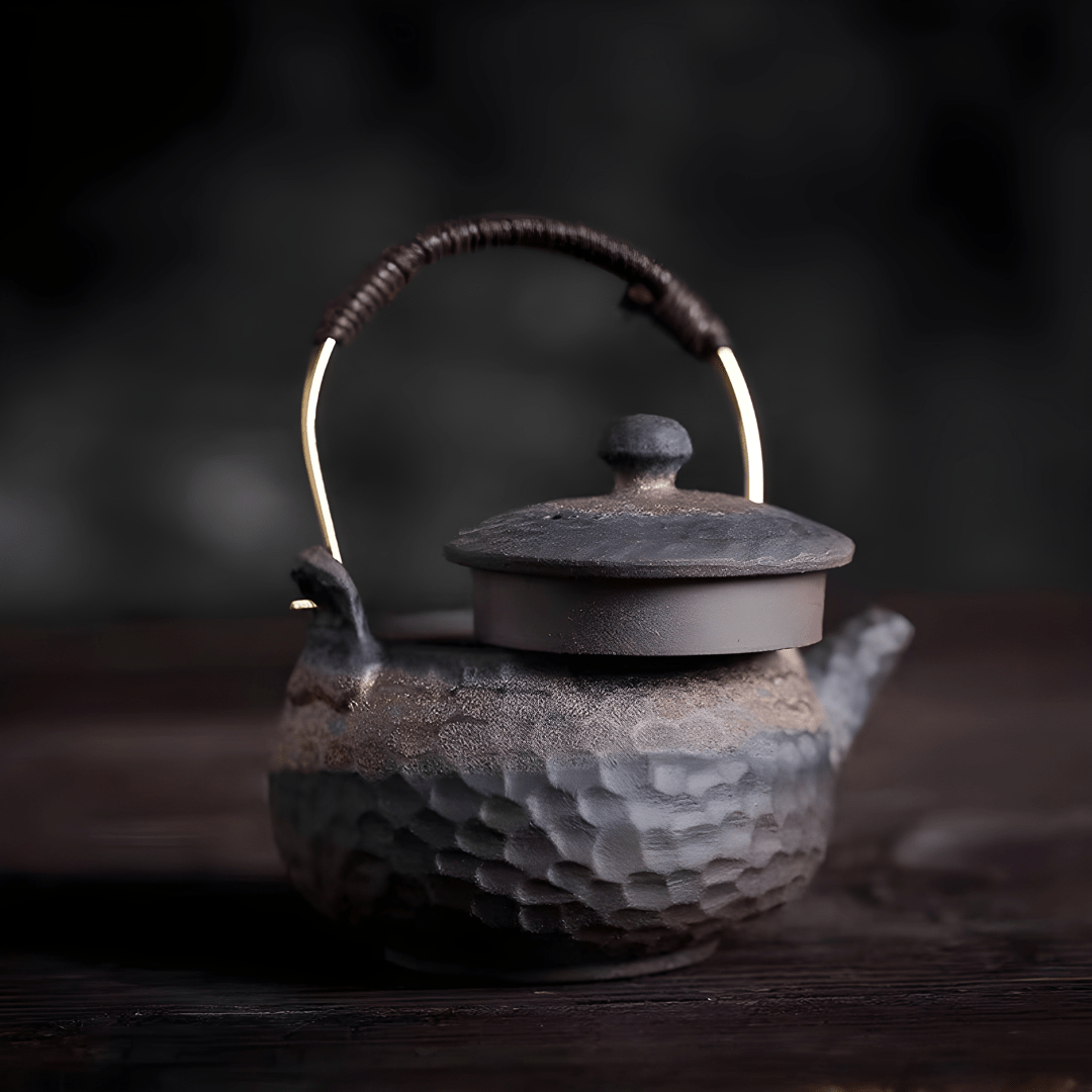 Premium Japanese Retro Stoneware Tea Set