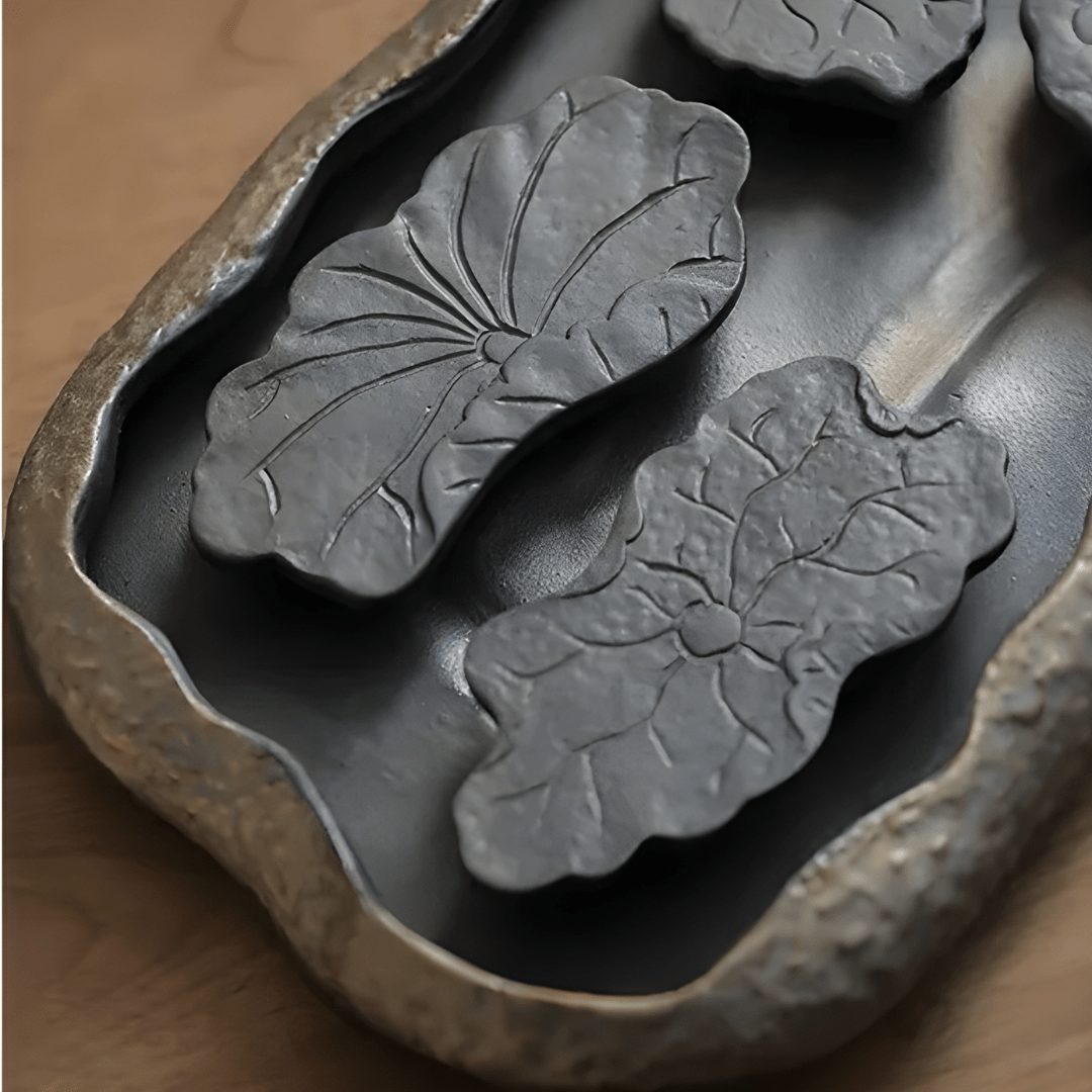 Japanese Style Lotus Pond Full Tea Set