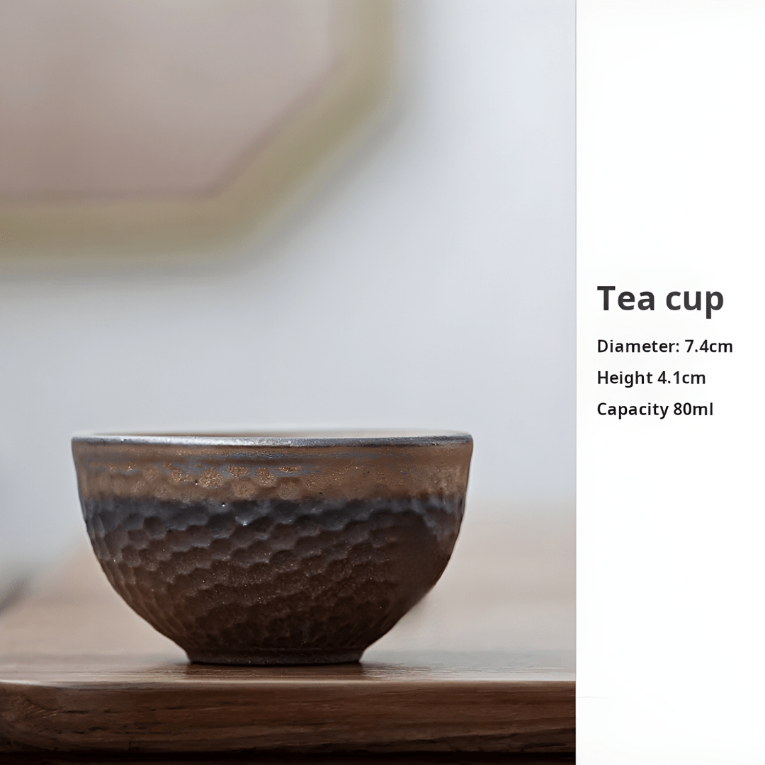 Premium Japanese Retro Stoneware Tea Set
