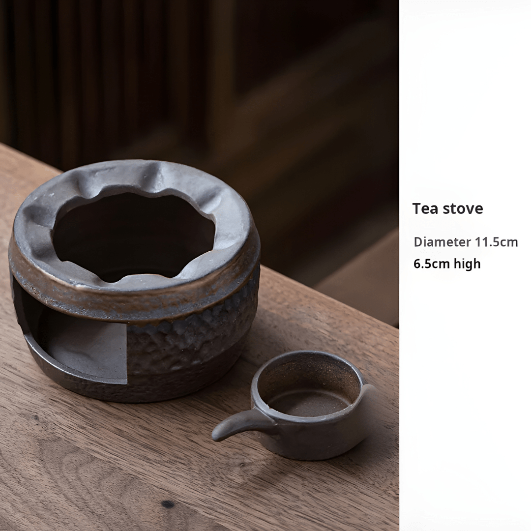 Premium Japanese Retro Stoneware Tea Set