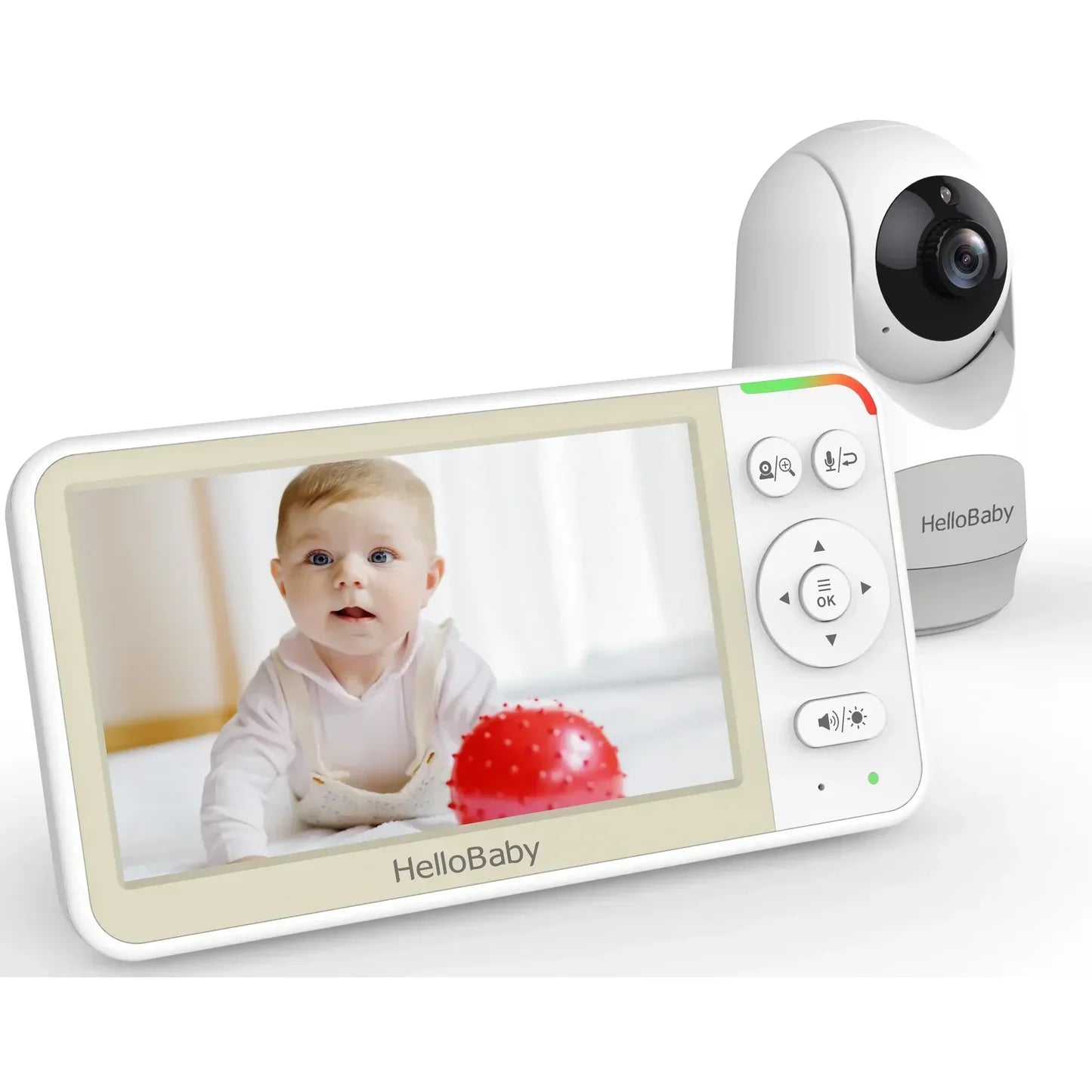 Hello baby 5.00 video(hb6256) baby monitor wire techonology
