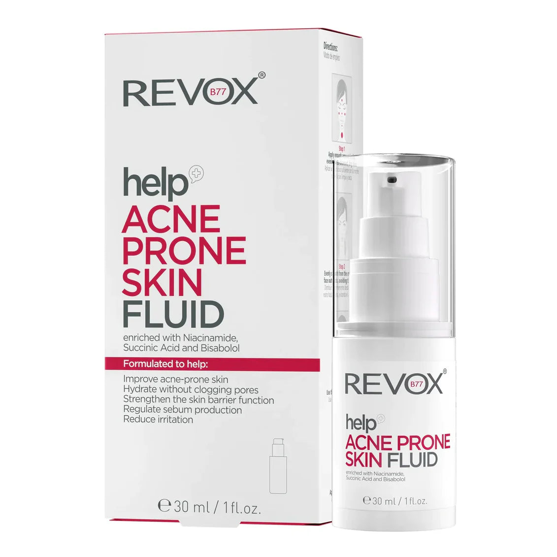 Revox B77 Help acne prone skin fluid 30ml