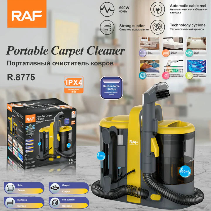RAF High Grade Cleaner Mite Remover Wireless Large Suction Vacuum Mite Remover