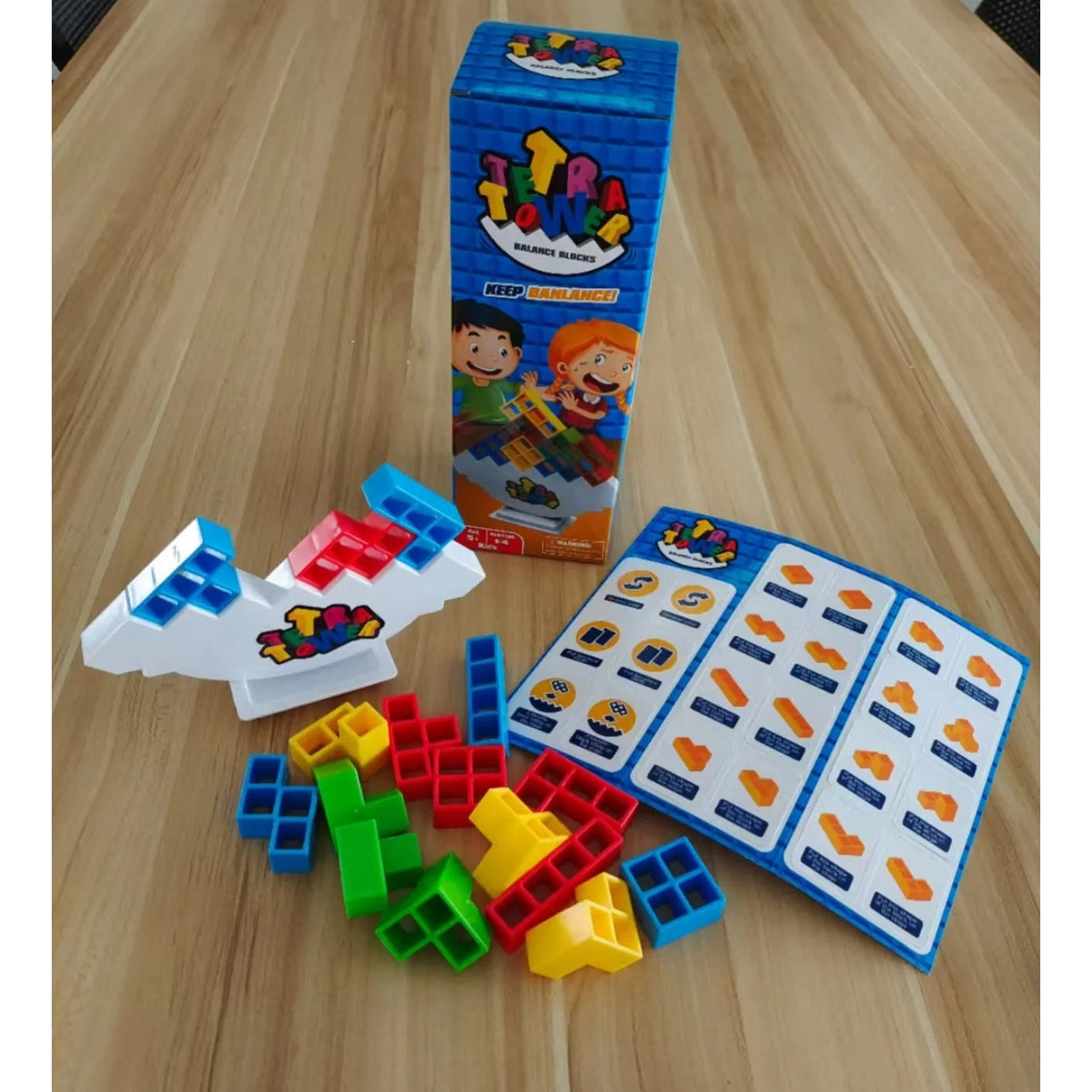 Stacking Blocks Game Set