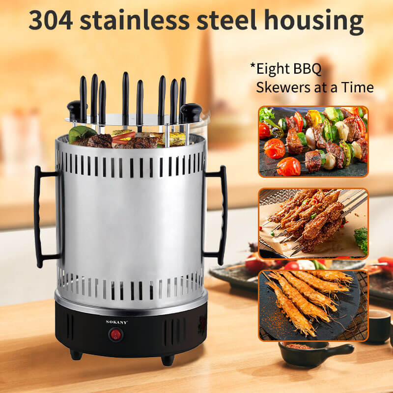 360° Rotisserie Cooking