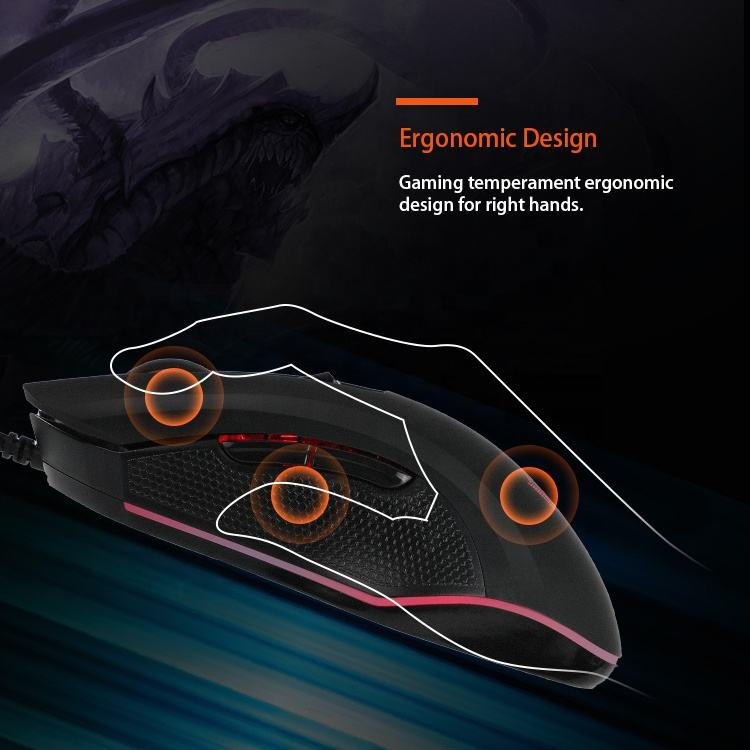 Backlit Gaming Keyboard and Mouse Combo Meetion C510 USB - Medaid International