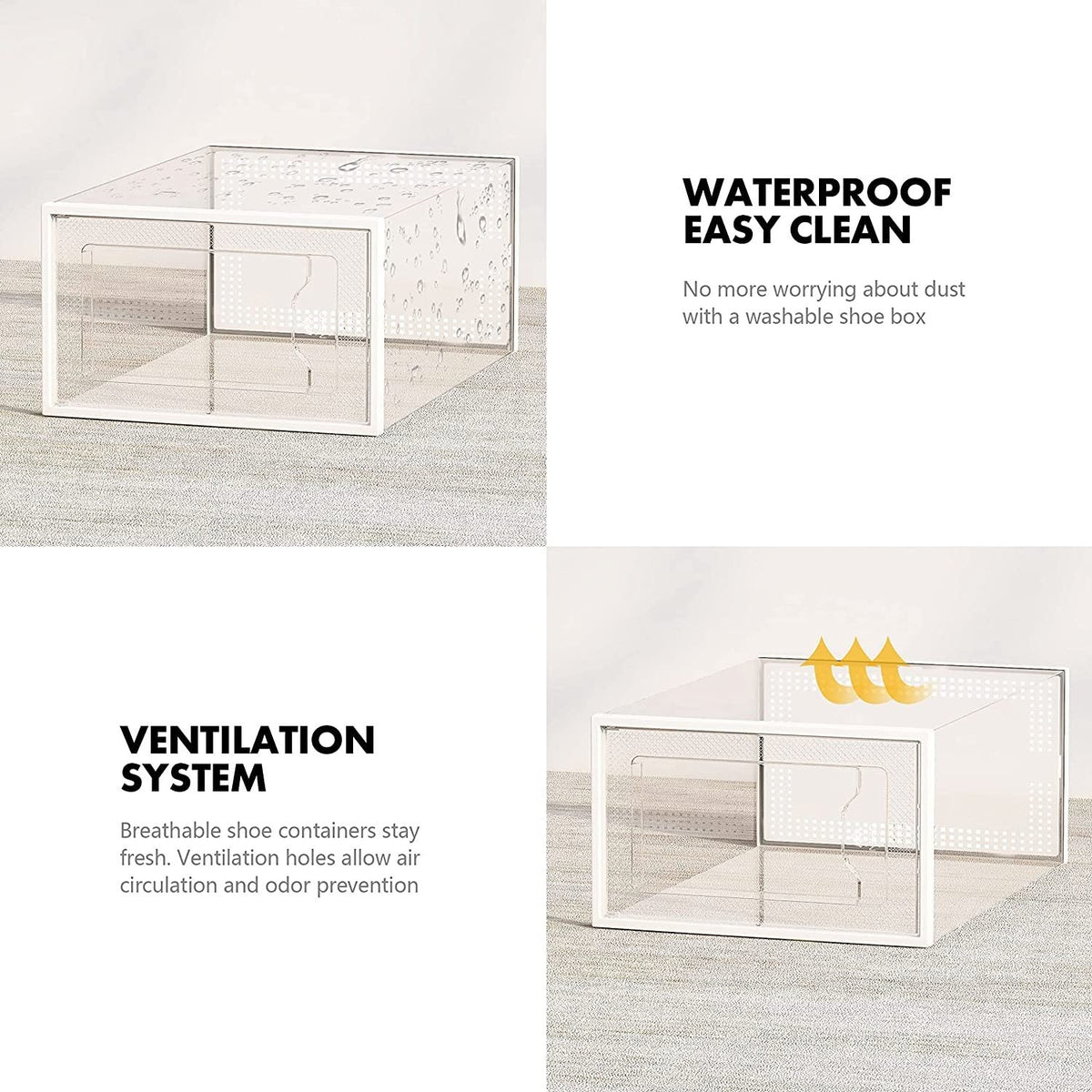 Stackable Shoe Storage Box