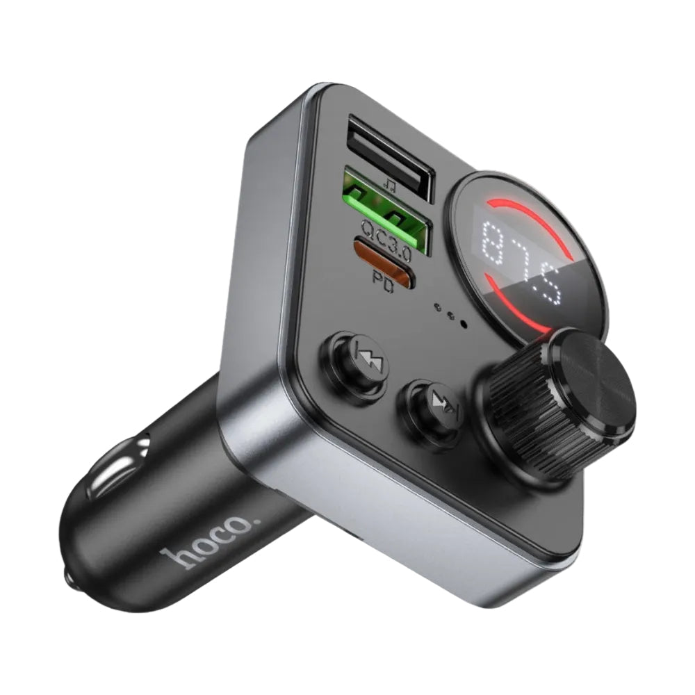 Hoco E86 FM Transmitter and Car Charger