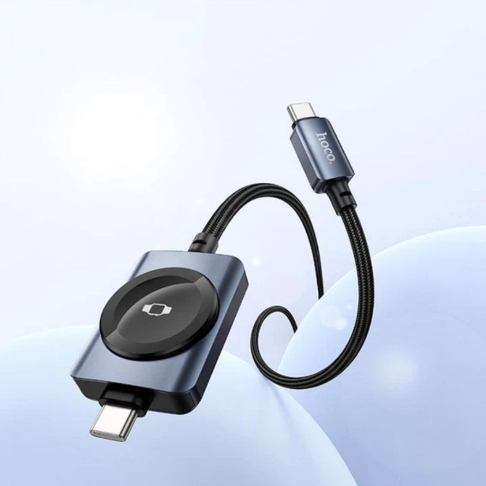 Hoco CW66 2-in-1 Cable with Apple Watch Charger